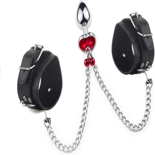 Plug with Padded Cuff Restraints