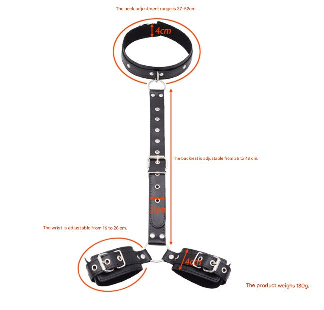 Collar-to-Wrist Restraint Harness