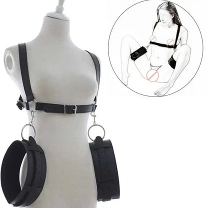 Cross-Back Bondage Harness