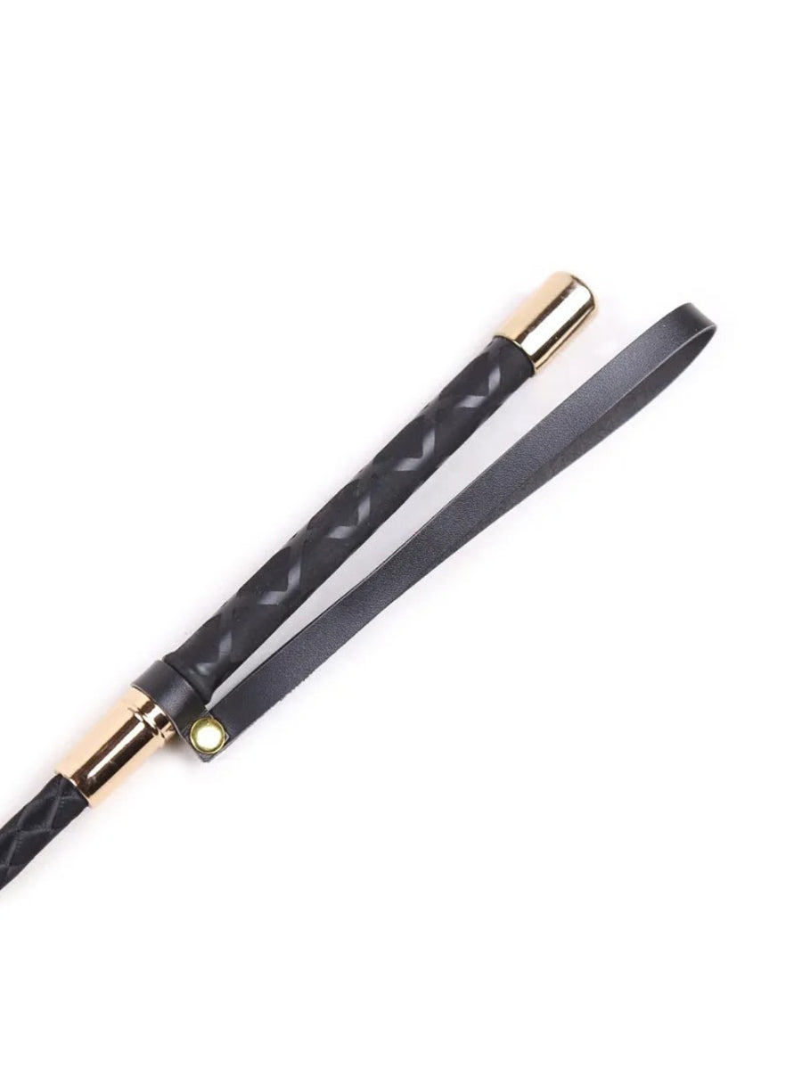 Faux Leather Riding Crop