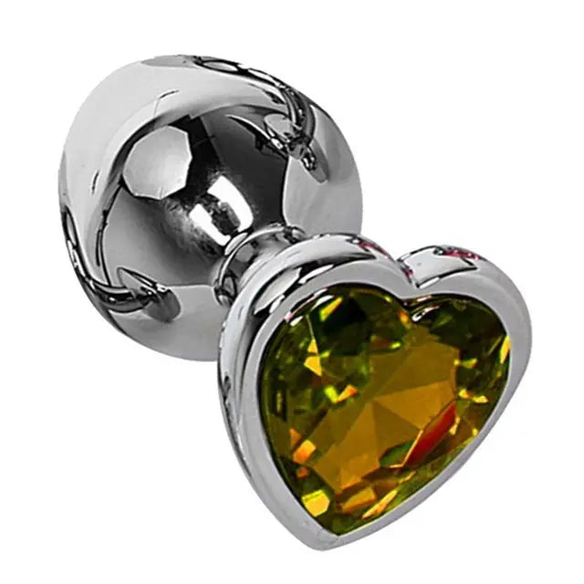 Heart Crystal Plug Set