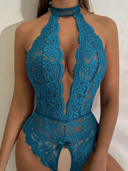 New Girl Crotchless Teddy