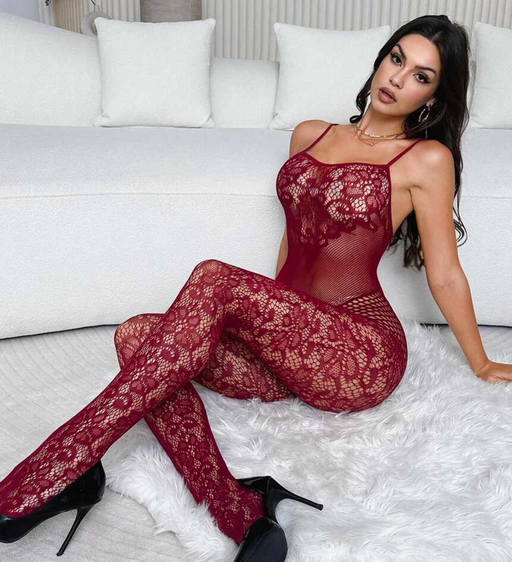 Ready For You Crotchless Bodystocking