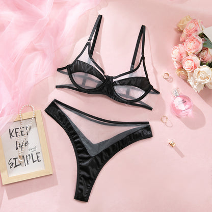 Strappy Cutout Bikini Set