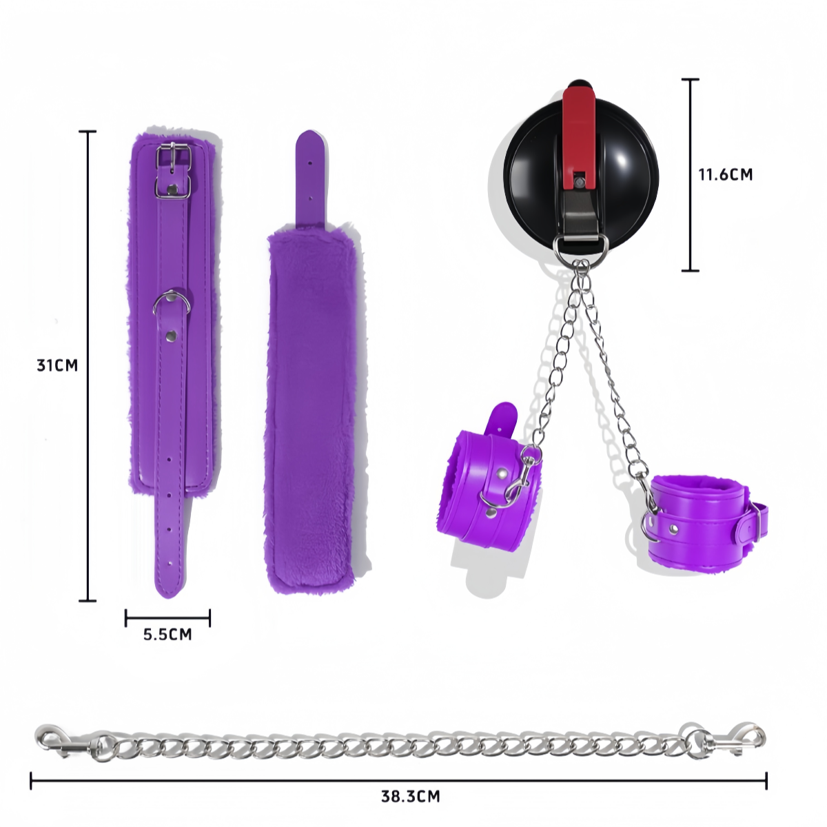 Suction Cup Cuff Restraints