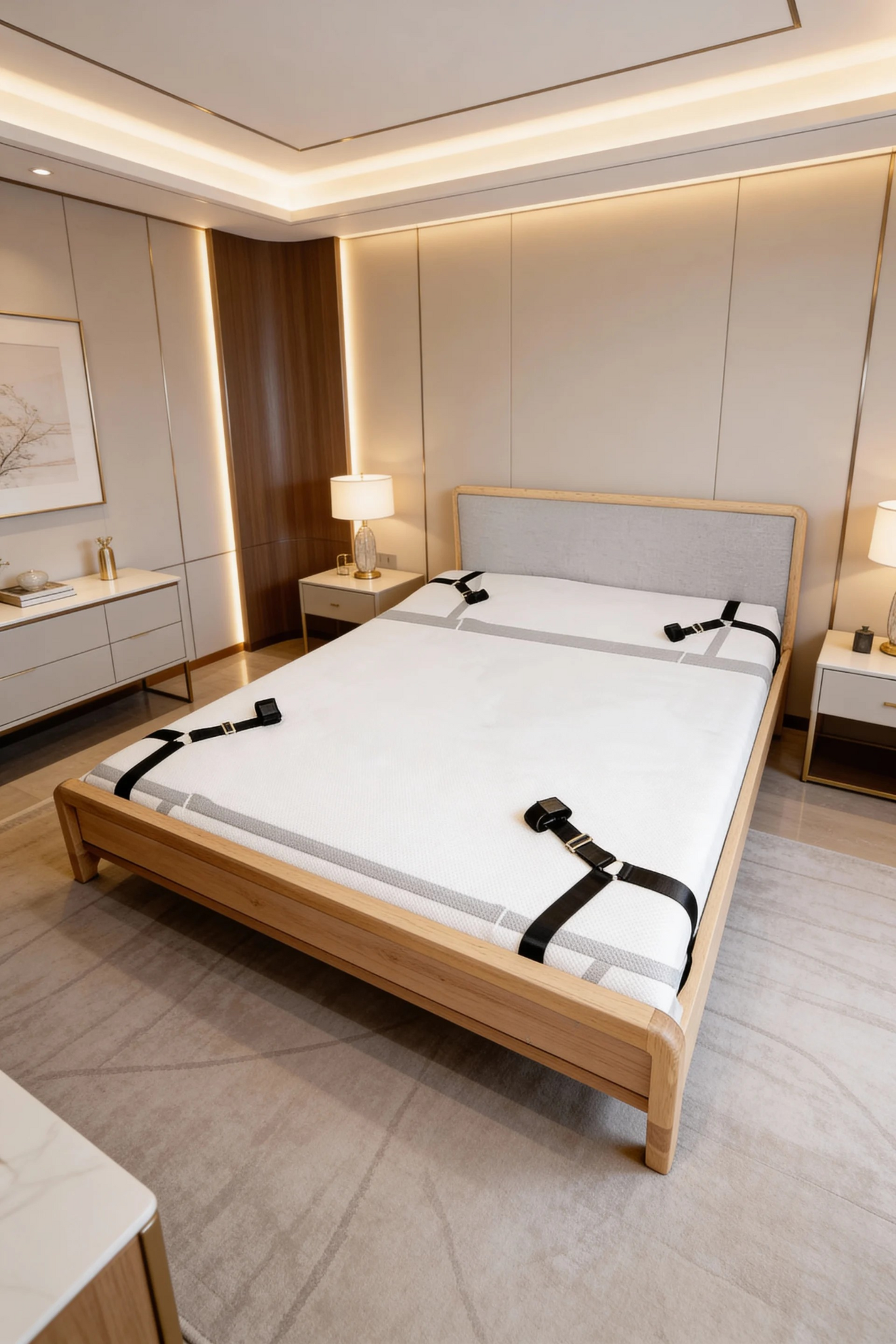 Under-Bed Restraint Set